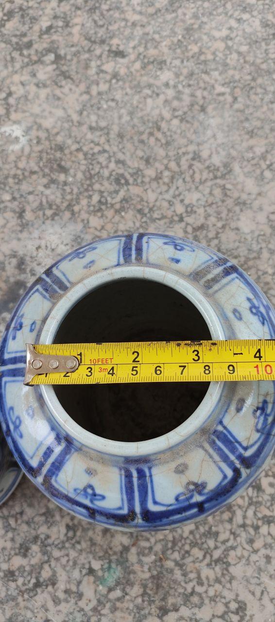 青花天字罐
