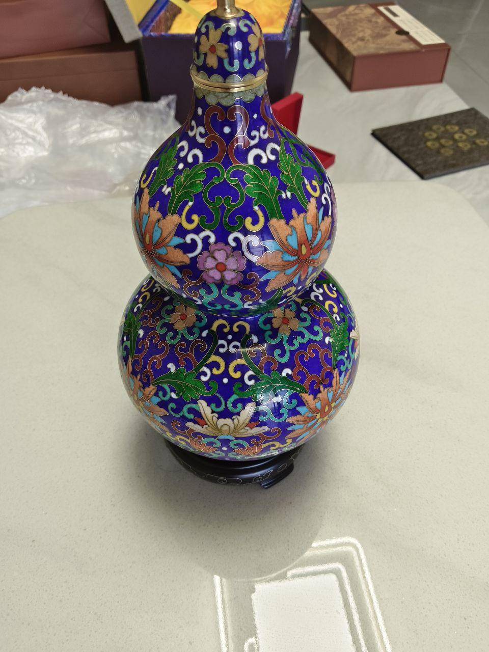 景泰蓝葫芦瓶