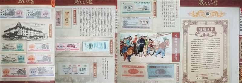全国及地方粮票的红色岁月票证典藏