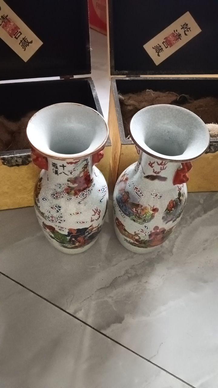 观音瓶一对
