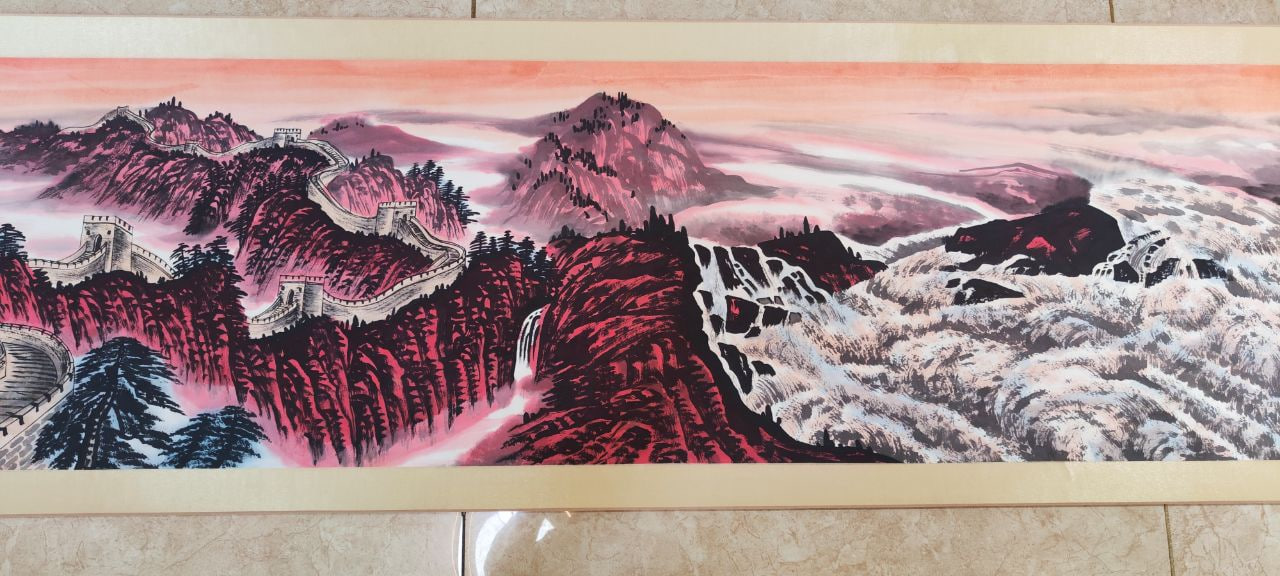 长卷字画