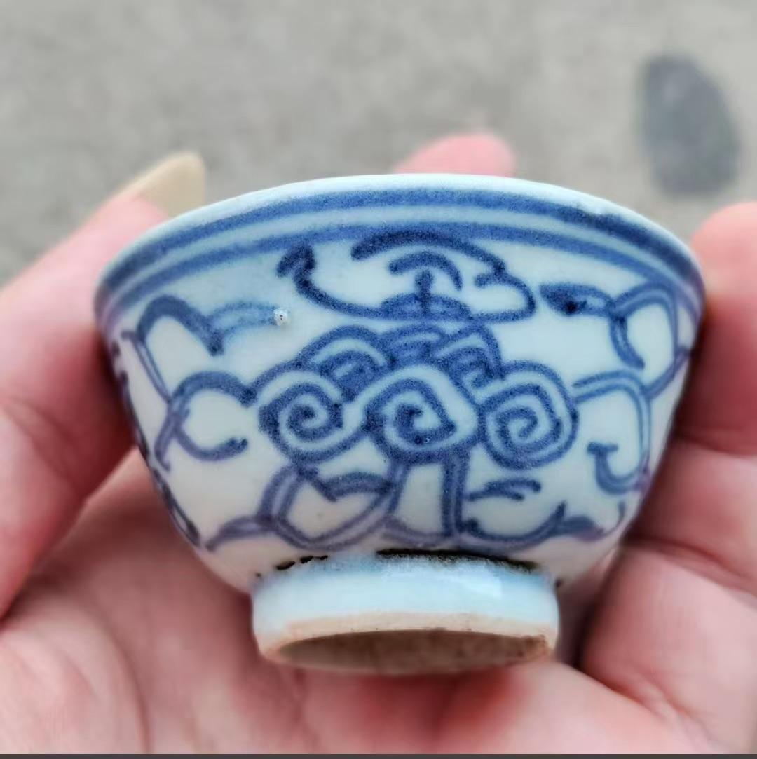 青花瓷杯