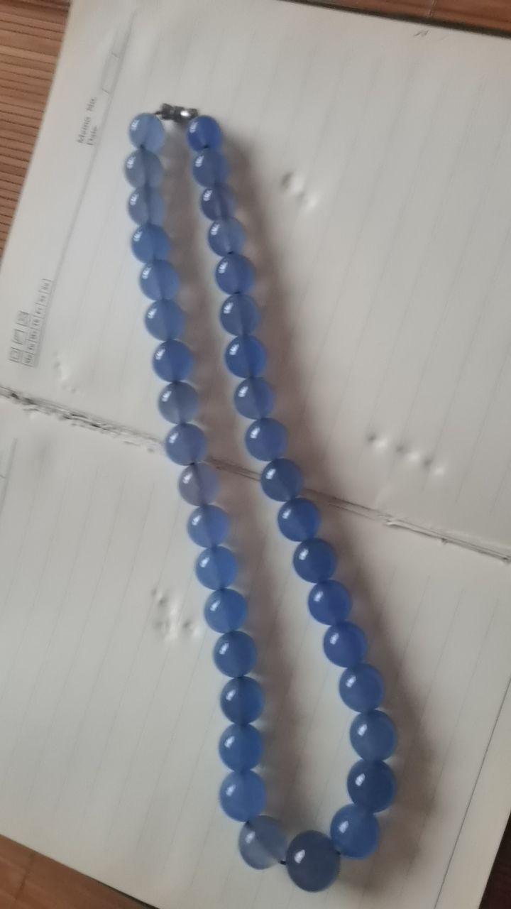 海蓝宝手串