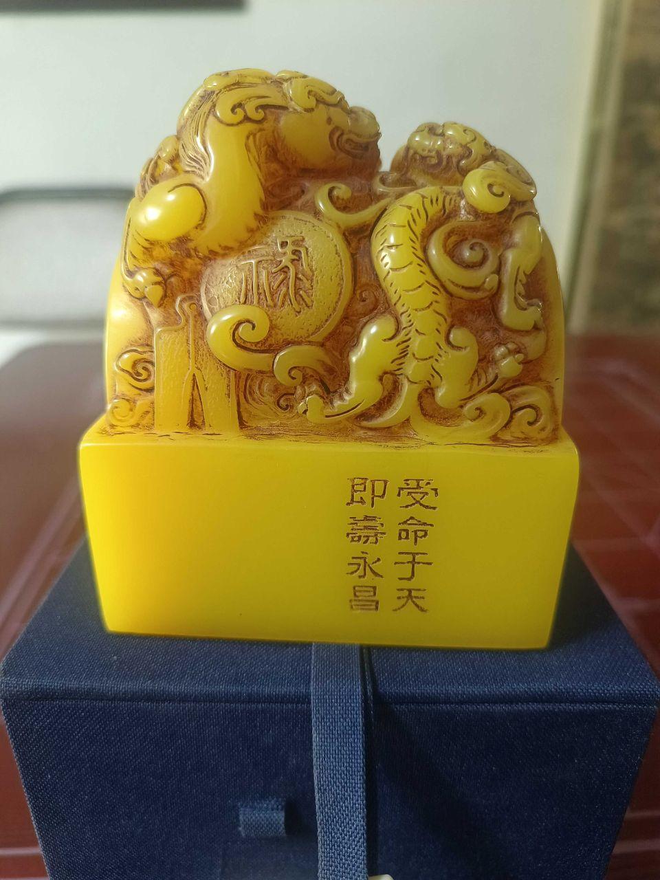 田黄印章