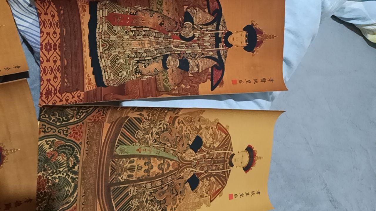 清满十二大皇后像