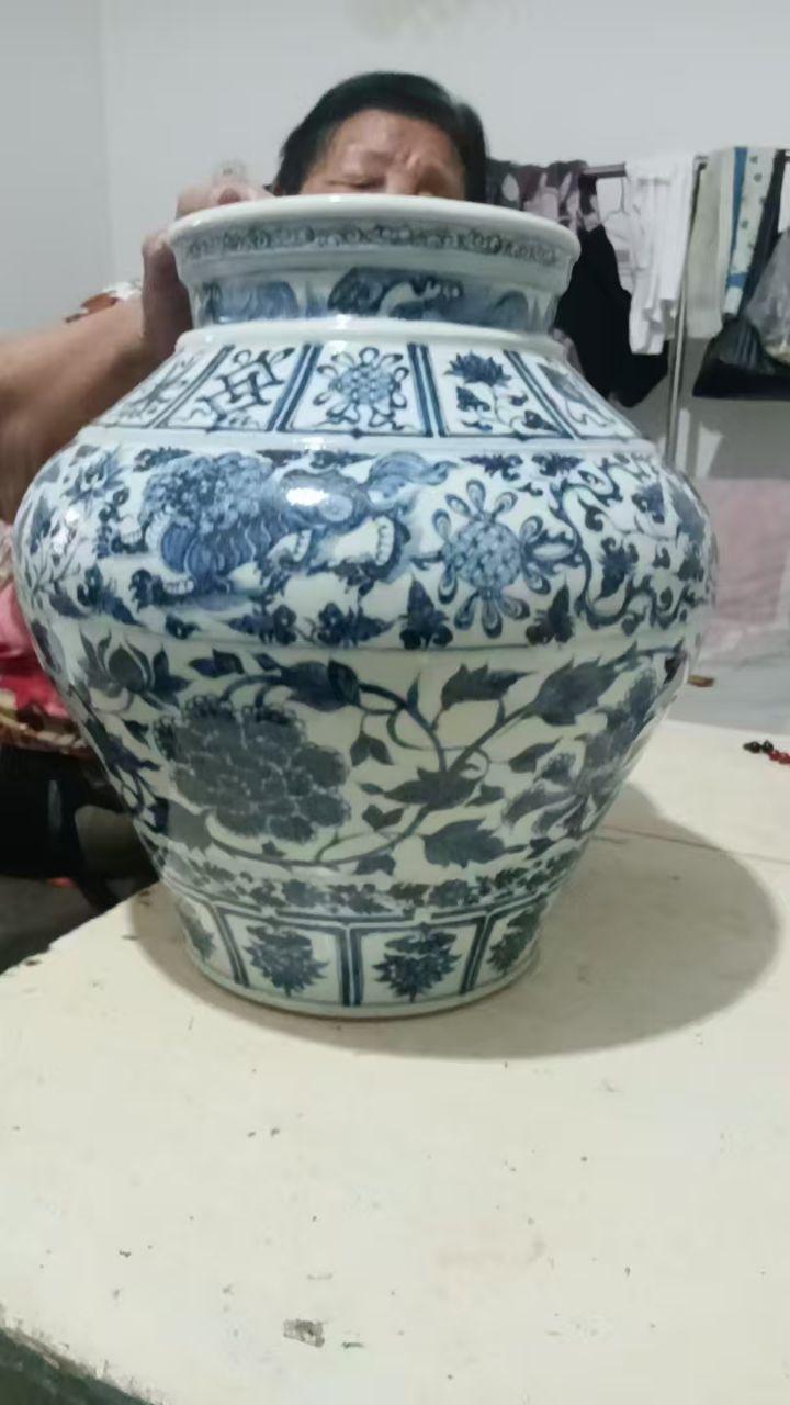 元青花罐