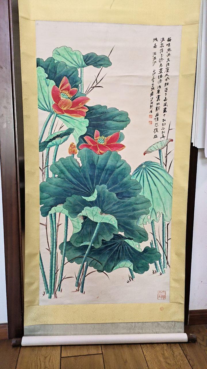 荷花图