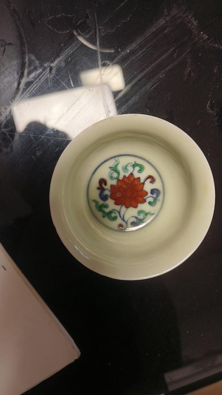 明代成化斗彩小杯