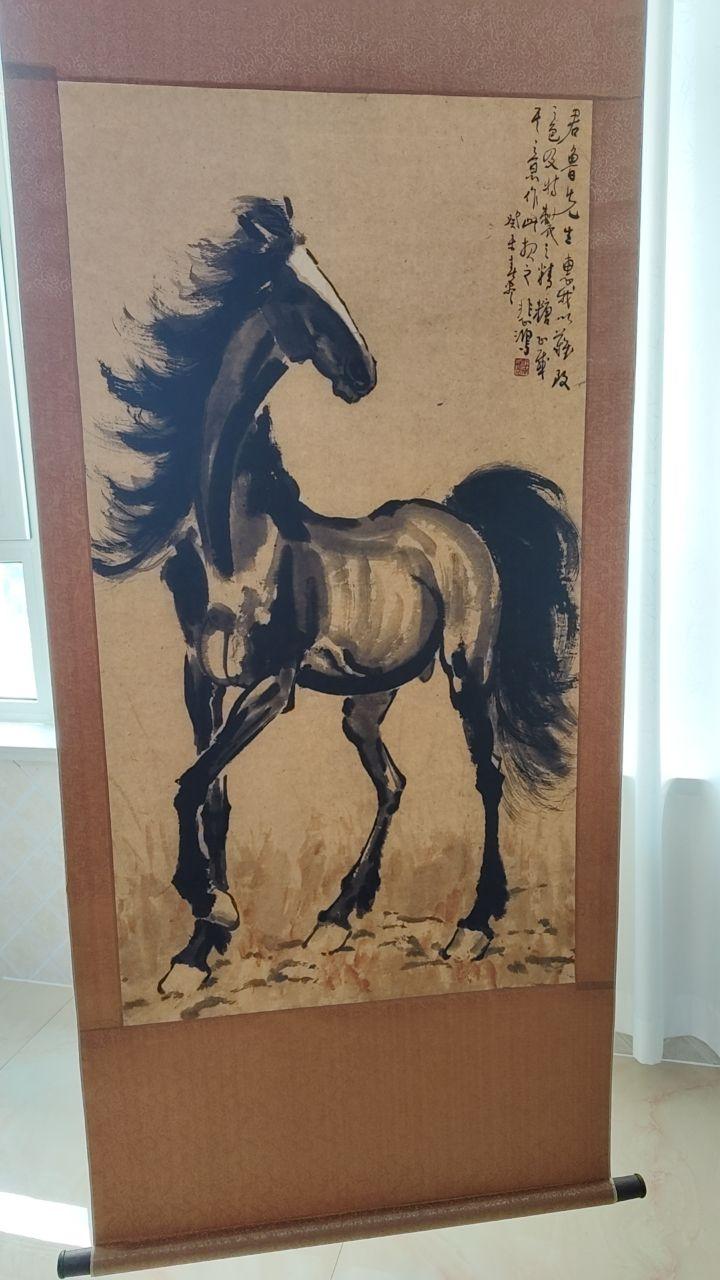 徐悲鸿代表作《马》